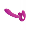 Bild in den Galerie-Viewer laden, Pretty Love Valerie Vibrating Strapless Strap On Fuchsia
