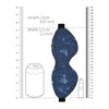 Load image into Gallery viewer, Shots Denim Eye Mask - Blue
