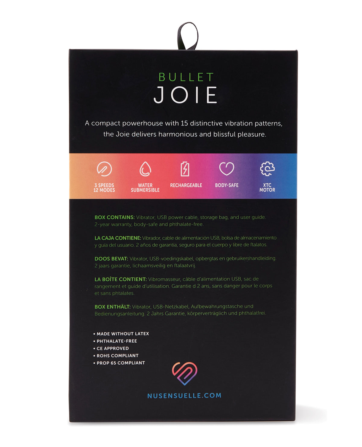 Nu Sensuelle Joie Kulka 15 Funkcji - Fioletowy