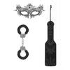Cargue la imagen en el visor de la galería, Shots Ouch Introductory Bondage Kit #3 - Black
