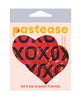Carregar imagem no visualizador da Galeria, Pastease Glitter XOXO Heart - Red/Black O/S
