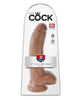 Carica l'immagine nel visualizzatore Galleria, King Cock 9" fallo con testicoli - color carne
