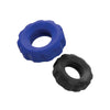 Load image into Gallery viewer, Hunky Junk Cog Ring 2 Size Double Pack - Cobalt &amp; Tar Pack of 2
