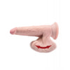 Carica l'immagine nel visualizzatore Galleria, King Cock Plus 9" Triple Density Cock w/Swinging Balls - Ivory
