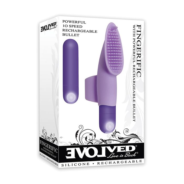 Evolved Fingerific Rechargeable Bullet - Purple