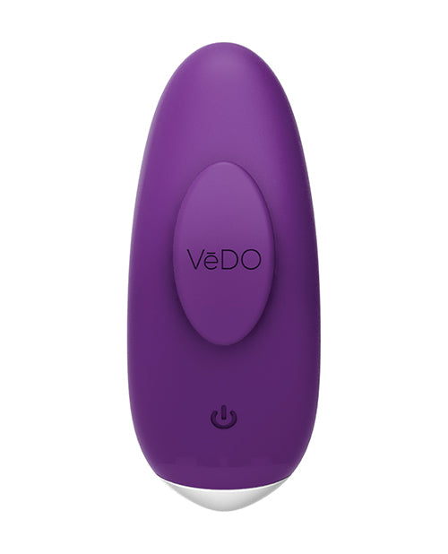 VeDO Niki Vibrador Recargable para Braguita - Púrpura Profundo