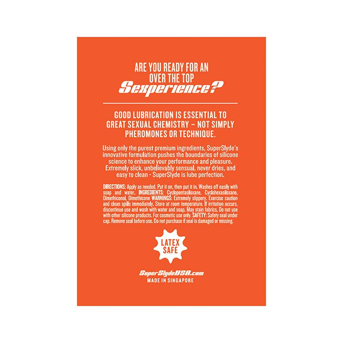 SuperSlyde Silicone Lubricant - 13.56 oz