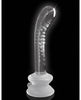 Load image into Gallery viewer, Icicles No. 88 Hand Blown Glass G-Spot Massager w/Suction Cup - Clear
