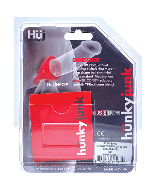 Praștie Hunky Junk cu 3 Inele Picătură - Gheață