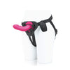 Load image into Gallery viewer, Pegasus 6" Rechargeable Ripple Peg w/Adjustable Harness &amp; Remote - Pink
