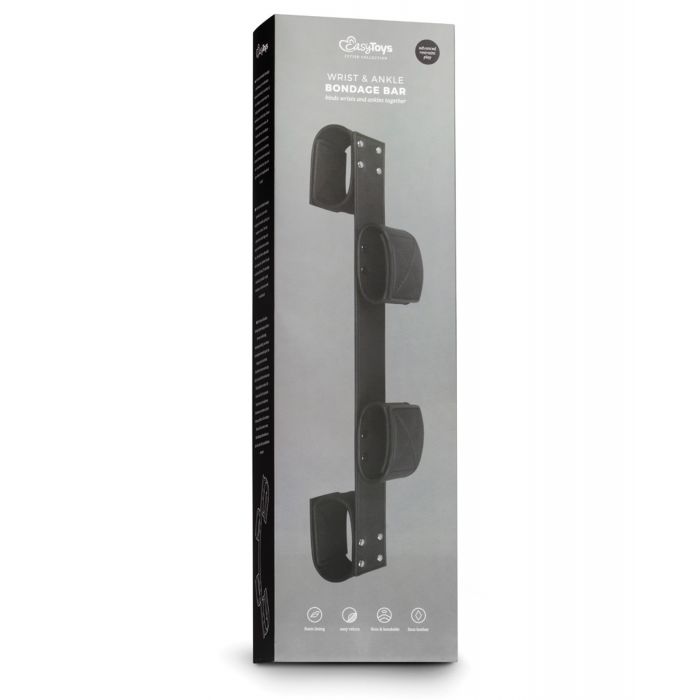 Easy Toys Μπάρα Δεσίματος Καρπού & Αστραγάλου - Μαύρο