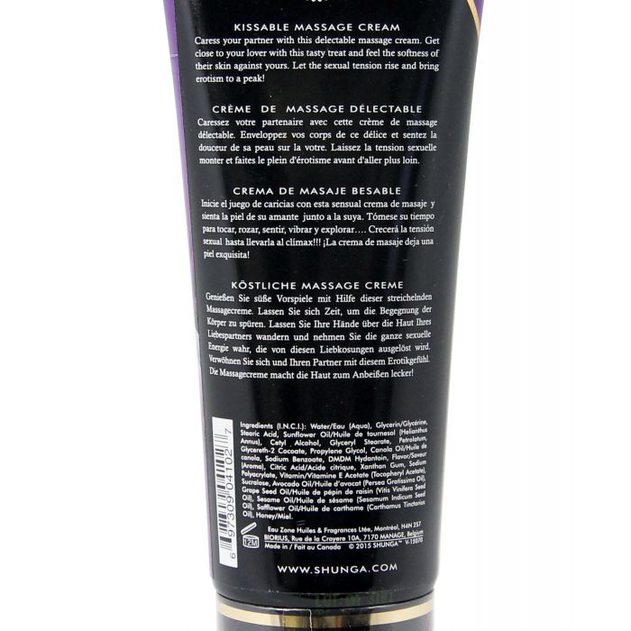 Creme de Massagem Beijável Shunga - 7 oz Frutas Exóticas
