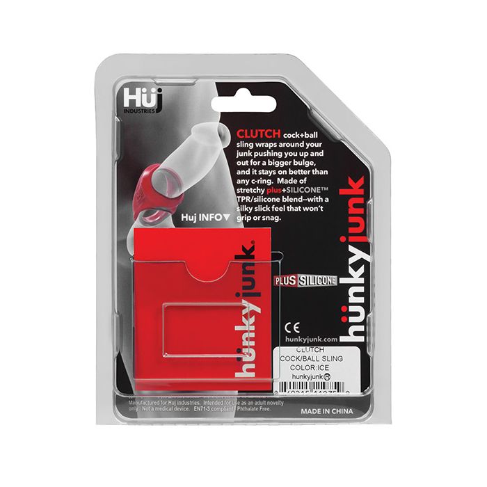 Hunky Junk Clutch Cock & Ball Sling - Ice