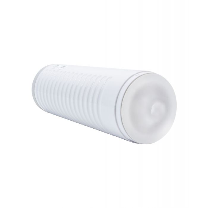 Lovense Max 2 Rechargeable Male Masturbator w/White Case - Clear Sleeve