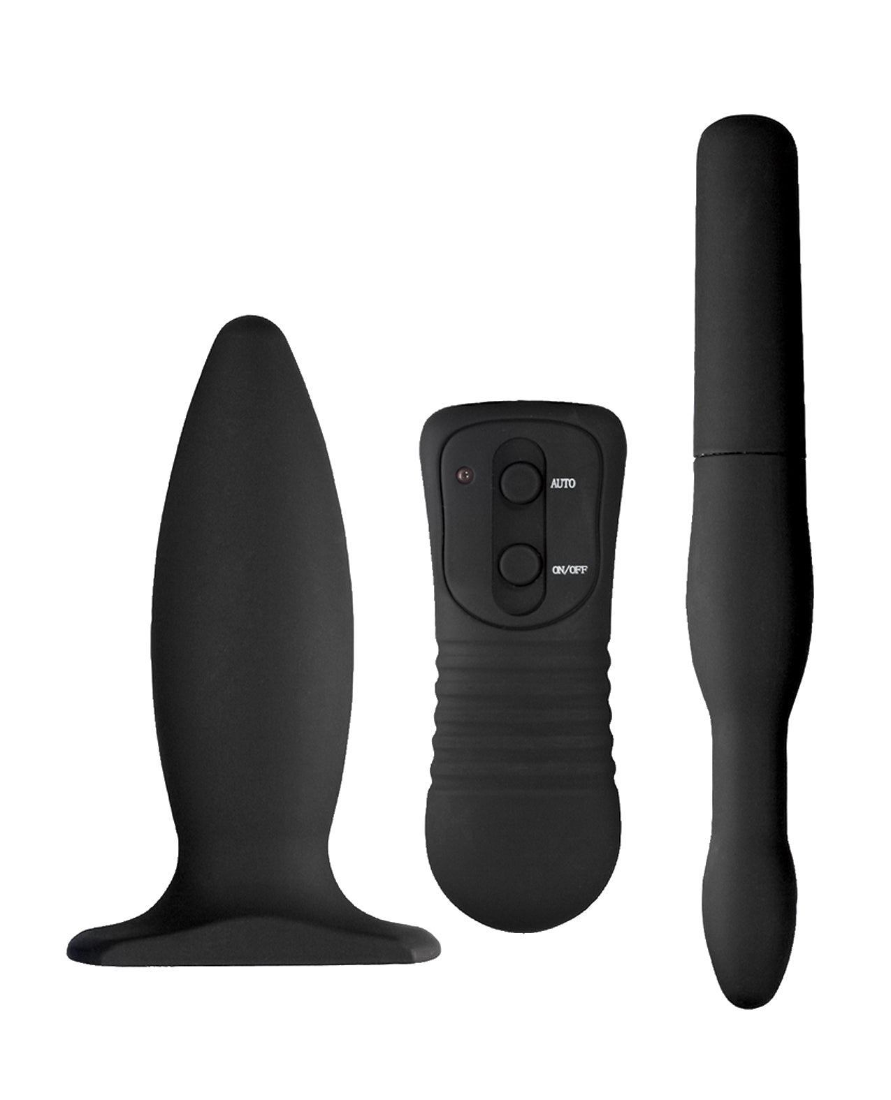 Mi primer kit explorador anal con plug vibrador y placer - Negro