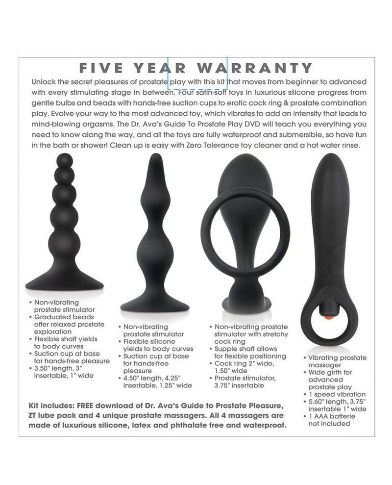 Załaduj obraz do przeglądarki galerii, Zestaw Zero Tolerance Intro do Prostaty z Pobieraniem
