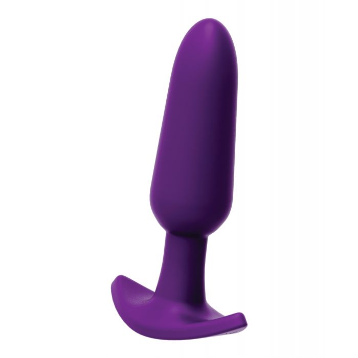 VeDO Bump Plus Uppladdningsbar Fjärrkontroll Anal Vibrator - Djup Lila