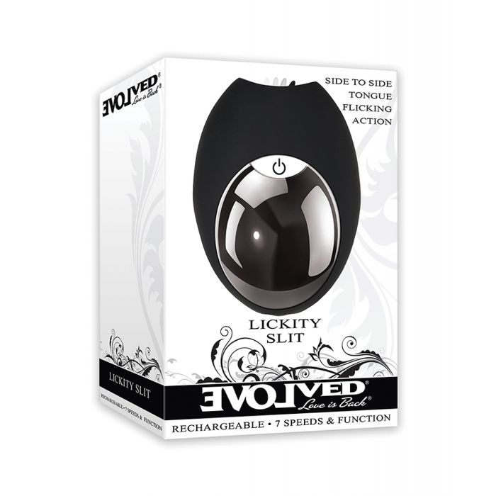 Weiterentwickelter Lickity Slit Oraler Massager - Schwarz