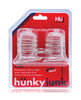 Cargue la imagen en el visor de la galería, Hunky Junk Elong Nipsuckers - Clear

