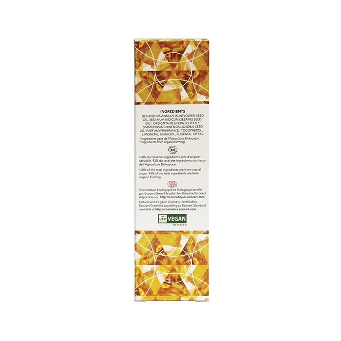 EXSENS of Paris Organic Body Oil w/Stones -  Amber Jojoba 100 ml