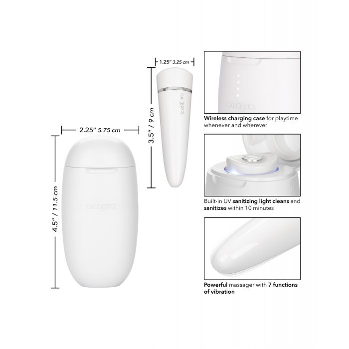 Min Pod Vibrerende Massager - Hvid