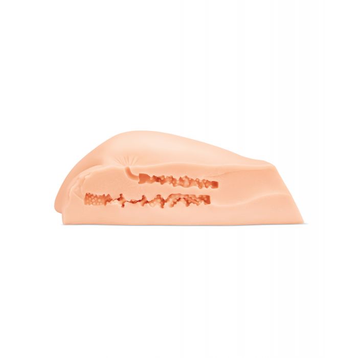 Luvdollz Remote Control Rechargeable Pussy & Ass w/Douche - Ivory