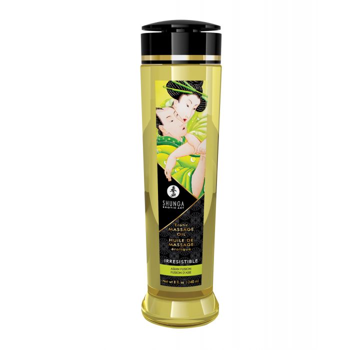 Huile de massage Shunga - 8 oz Fusion asiatique