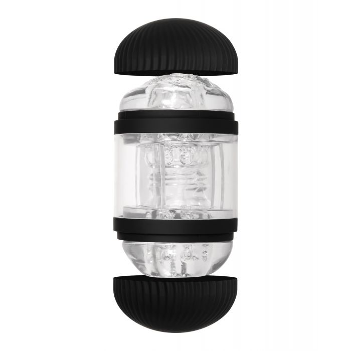 Zero Tolerance Double Decker Stroker - Black/Clear