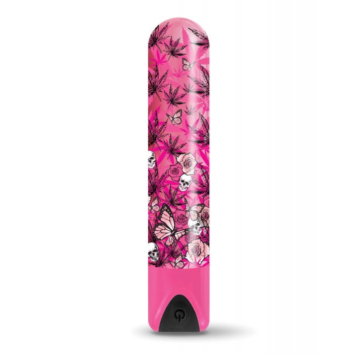 Buzzed 3.5" Rechargeable Bullet - Blazing Beauty Pink