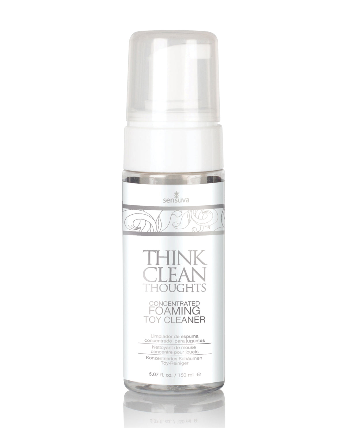 Sensuva Think Clean Thoughts Foaming Toy Cleaner - 5.07 oz