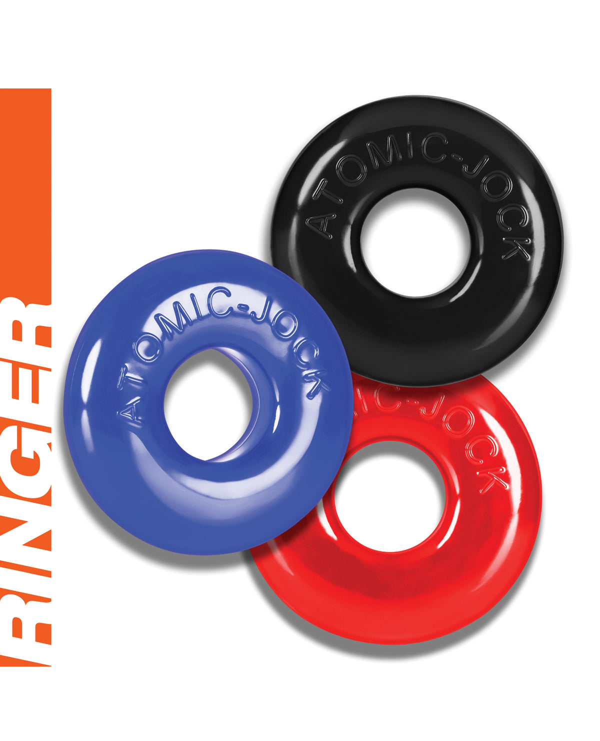 Oxballs Ringer Donut 1 - Paquete multicolor de 3