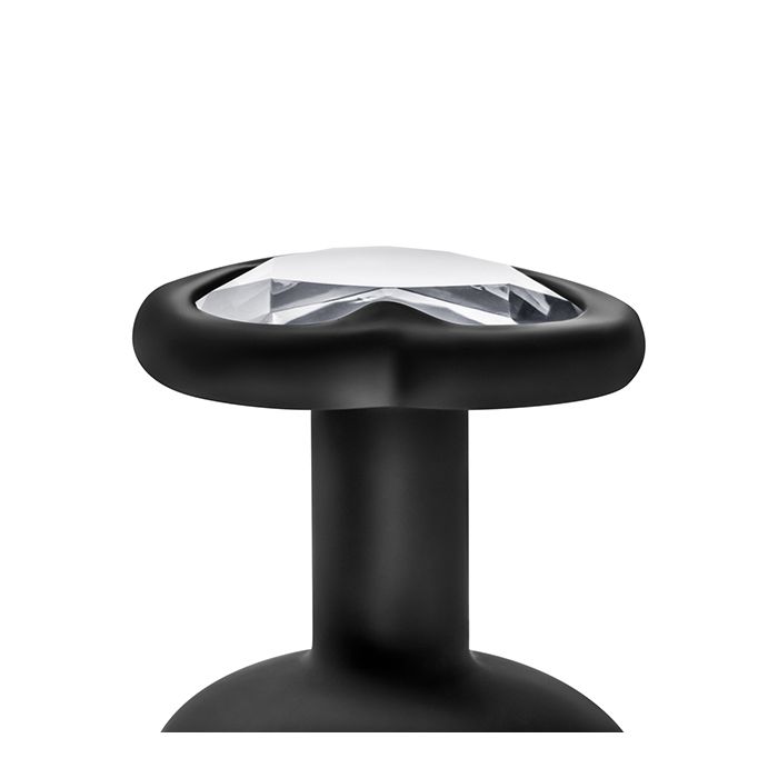 Blush Temptasia Bling Plug mit Edelstein Klein - Schwarz