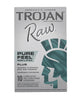 Cargue la imagen en el visor de la galería, Trojan Raw Pure Feel Non-Latex Condoms - Pack of 10
