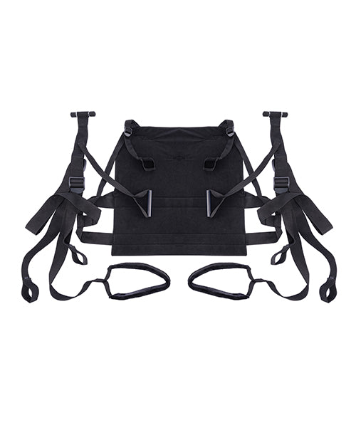 Carica l&#39;immagine nel visualizzatore Galleria, Pivot Deluxe Door Jam Sex Sling - Black
