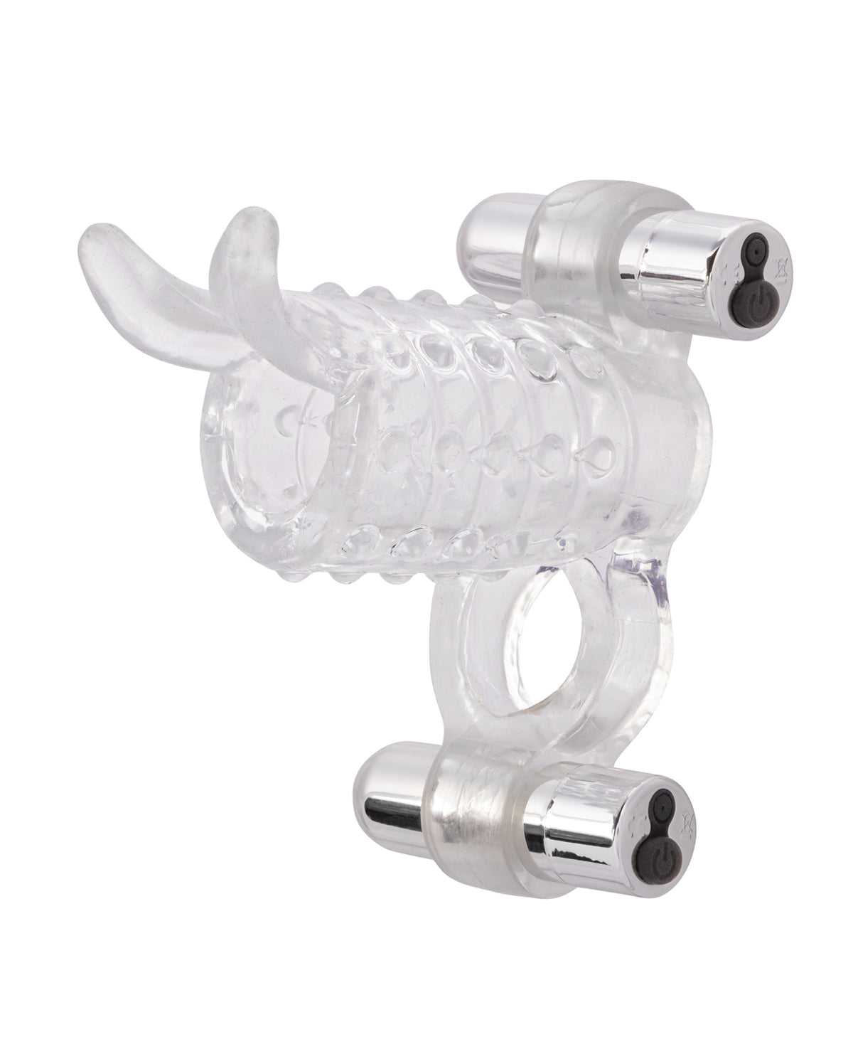 Endless Desires Couples Enhancer Clear Dual Vibrating Bullets