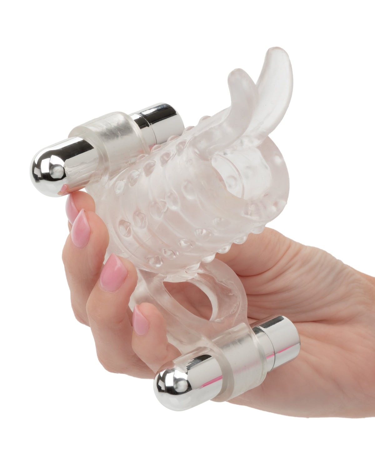 Endless Desires Couples Enhancer Clear Dual Vibrating Bullets