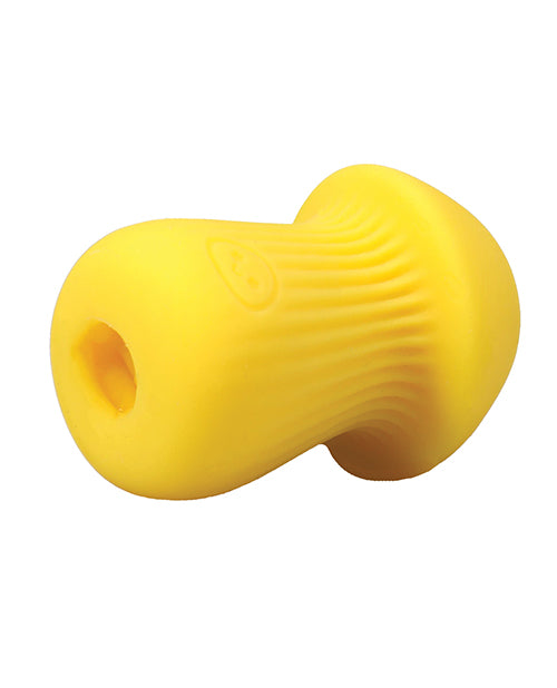 Mochi Mini ULTRASKYN Stroker Yellow Discreet Body Safe Masturbation Toy