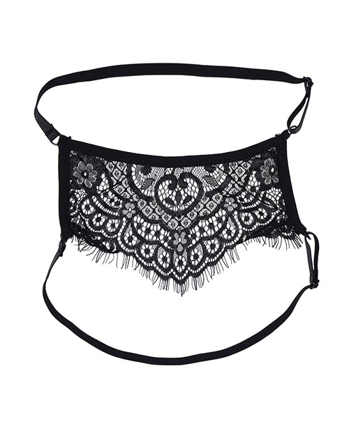 Load image into Gallery viewer, Sex And Mischief Veiled Vision Lace Blindfold For Couples
