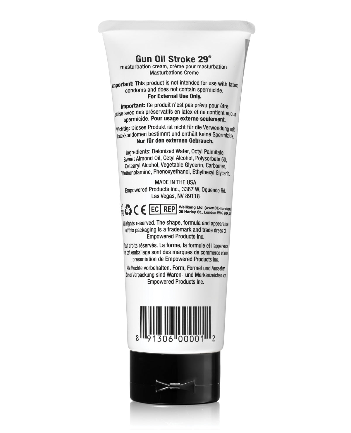 Stroke 29 Masturbationscreme - 3.3 oz tube