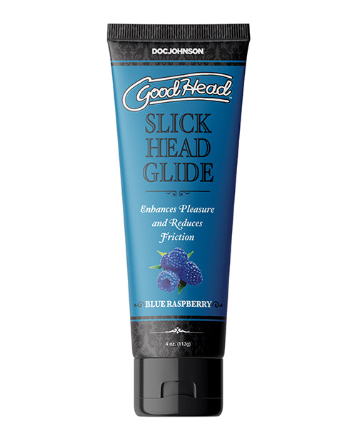 GoodHead Slick Head Glide Bulk - 4 oz Blue Raspberry