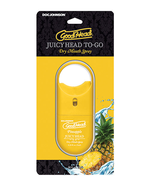 GoodHead Juicy Head Dry Mouth Spray To Go Pineapple 0.3 Oz Travel Size