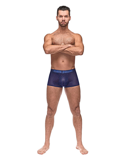Blue Diamond Mesh Mini Short X Large Midja 40 till 42 Tum