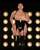 Charger l'image dans la visionneuse de la galerie, FETISH Open Cup Vinyl V-Wire Merrywidow w/G-String - Black 1X/2X
