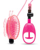 Load image into Gallery viewer, Lux Fetish Vibrating Butterfly Pussy Pump w/Quick Release - Pink
