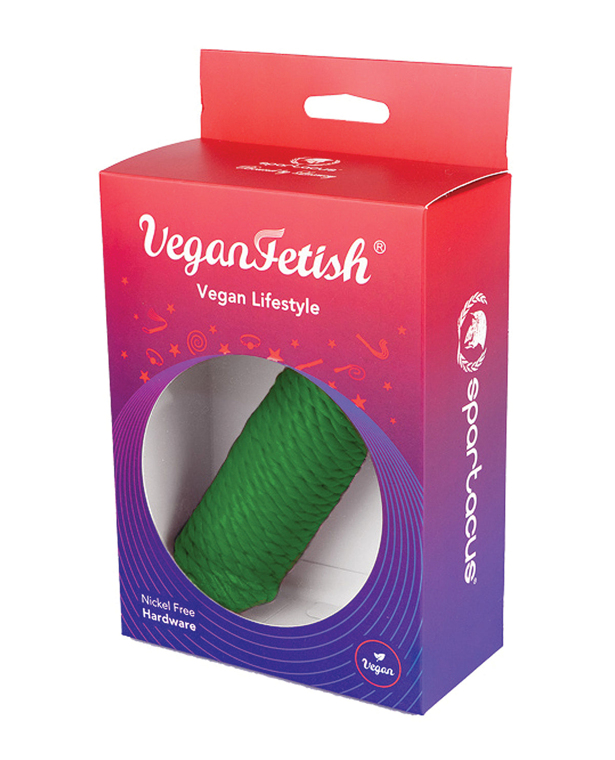 Spartacus Nylon Bondage Rope 10 Millimeters Green 10 Meters Durable