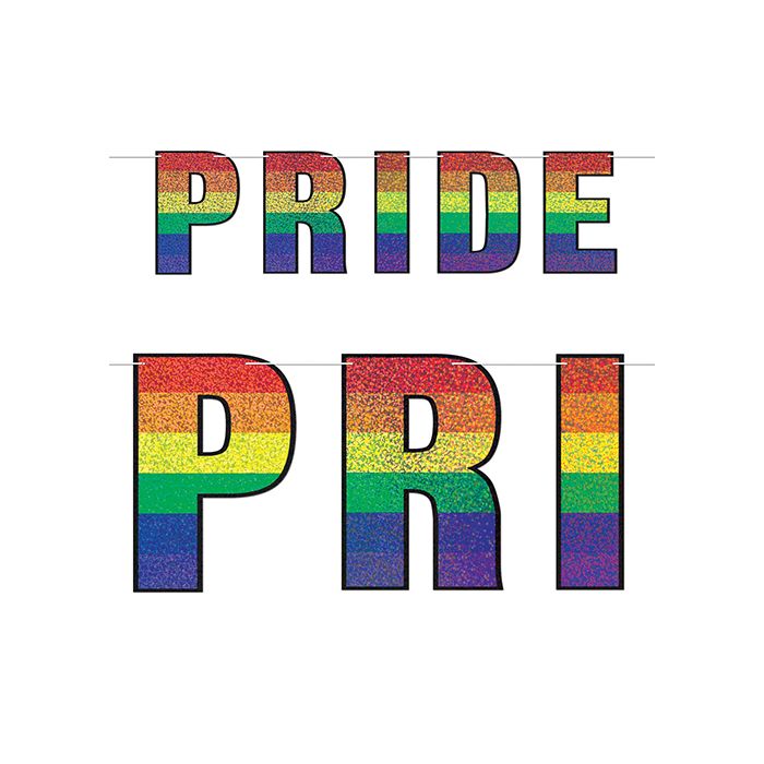 Pride Streamer 5 Foot Length Colorful Party Decoration