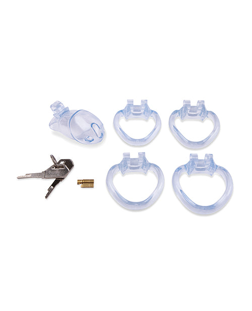 Lockmaster 3.5 Inch Side Lock Resin Cock Cage Clear
