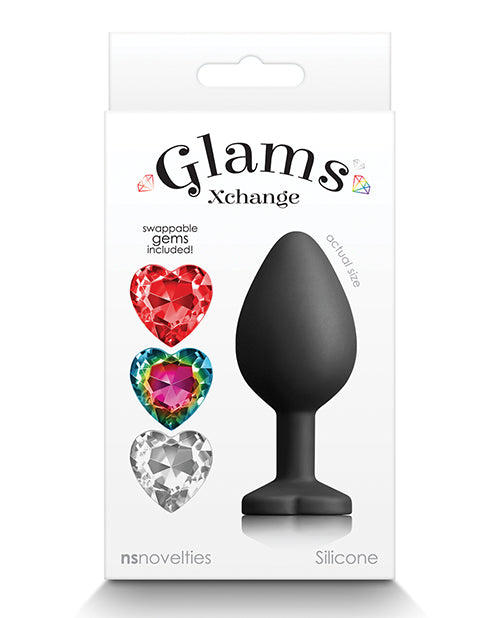 Glams Xchange Herz Edelstein - Mittel