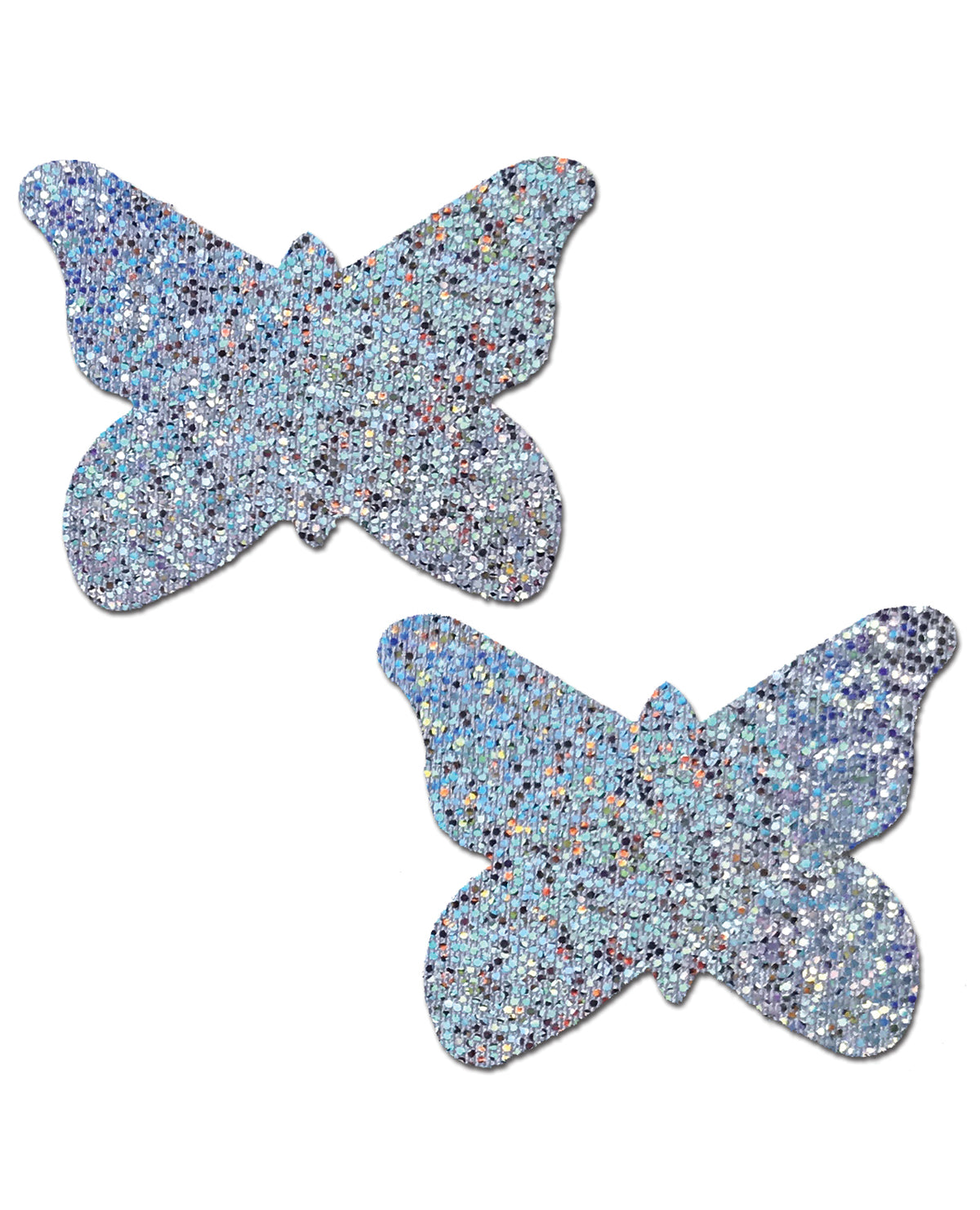 Pastease Premium Glitter Fluture - Argintiu O/S