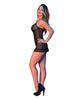 Cargue la imagen en el visor de la galería, Sexy Time Sophia Chemise &amp; G-String Black L/XL
